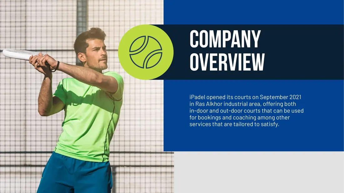 iPadel sports and leisure company overview